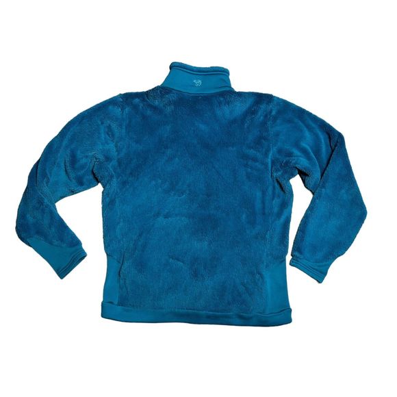 Mountain Hardwear Jacket Monkey Fleece Full Zip Medium Blue Outdoor Activewear - Picture 2 of 9